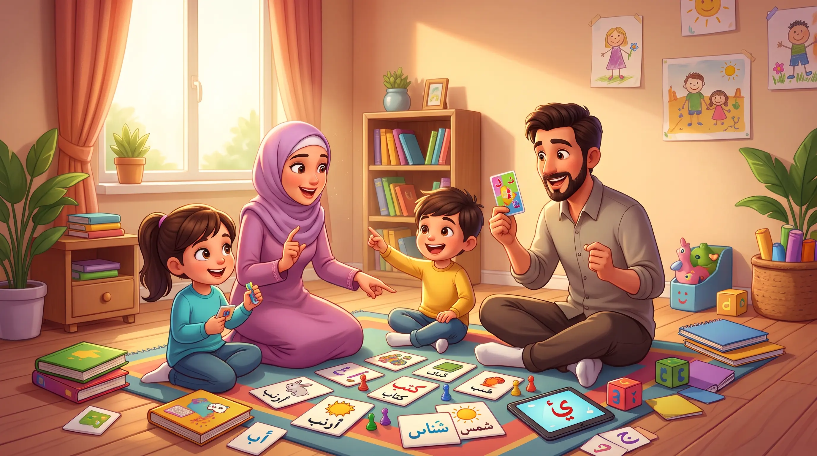 كيف تجعل طفلك يحب اللغة العربية؟